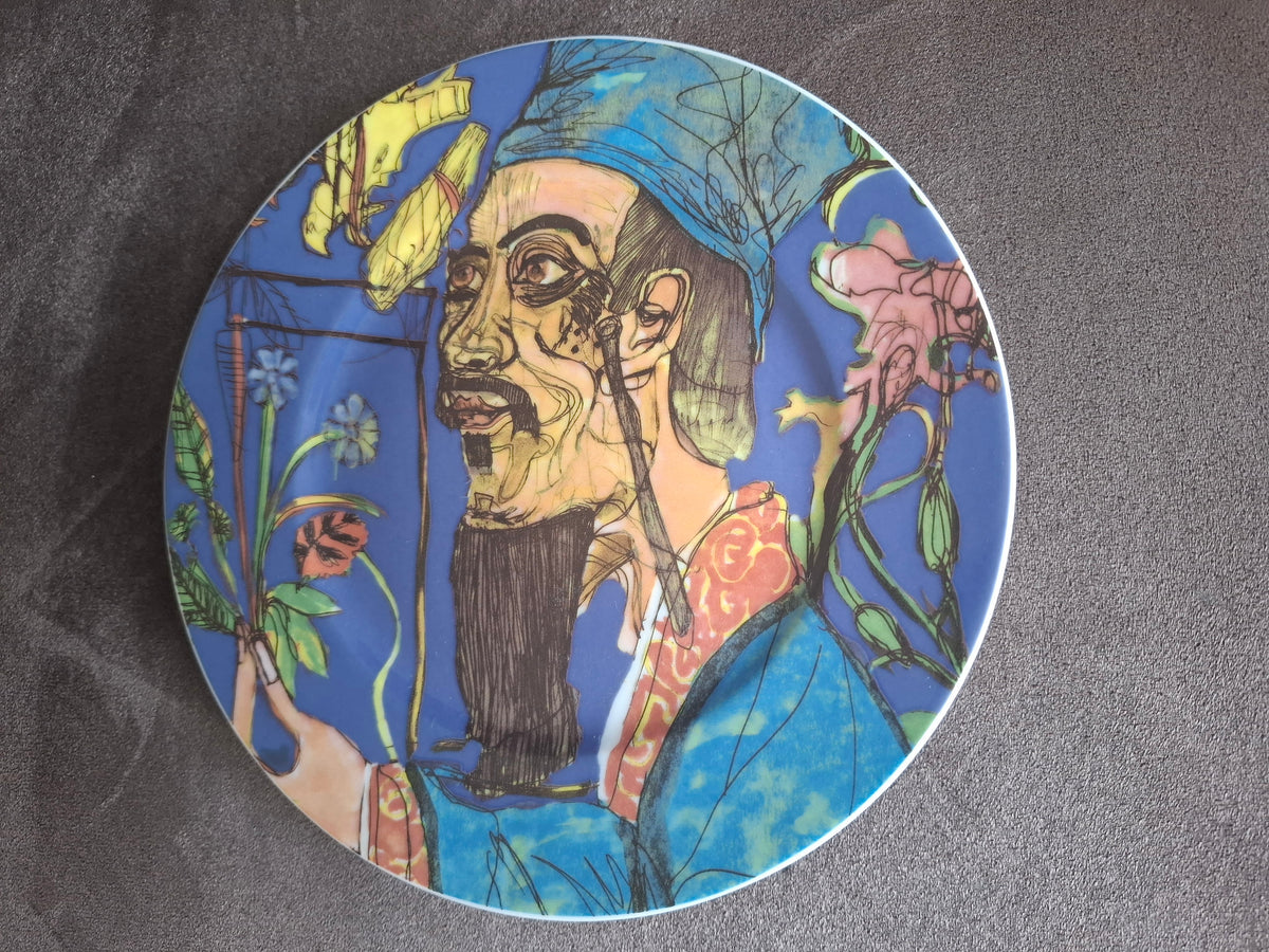 Bord speciale uitgave Heinrich Winterling, ontwerp Piet Schopping