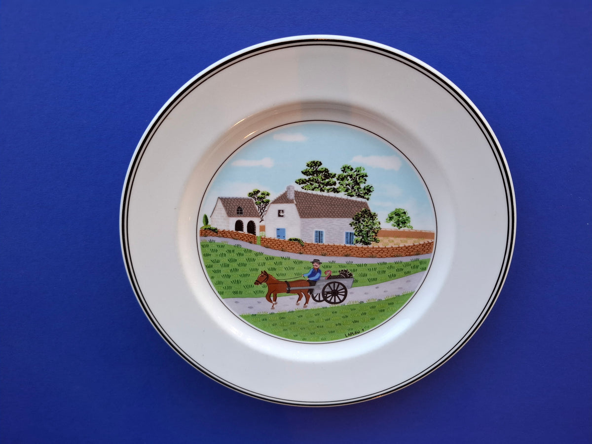 Twee borden Villeroy & Boch Design Naif, Gérard Laplau