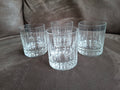 Set van 4 whisky of frisdrank glazen kristal van Bohemia